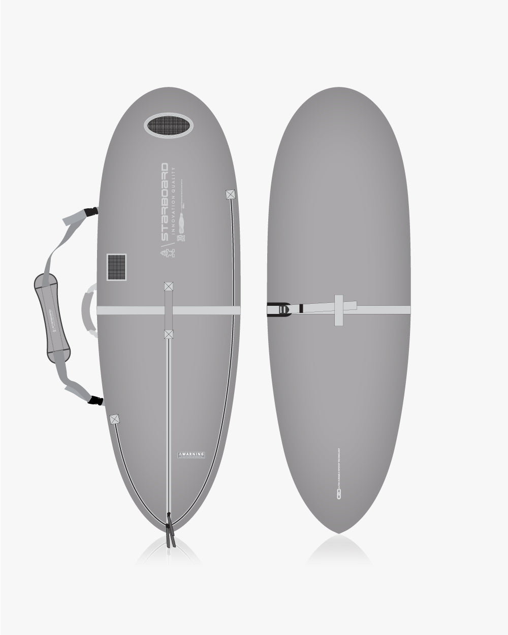 Starboard Foilboard Bag Above 2025 with board bag (2)