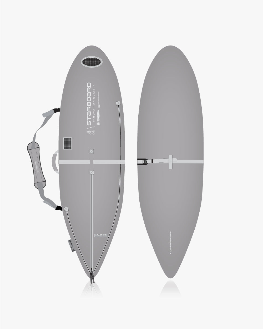 Starboard Foilboard Bag Ace Foil 2024 3D render