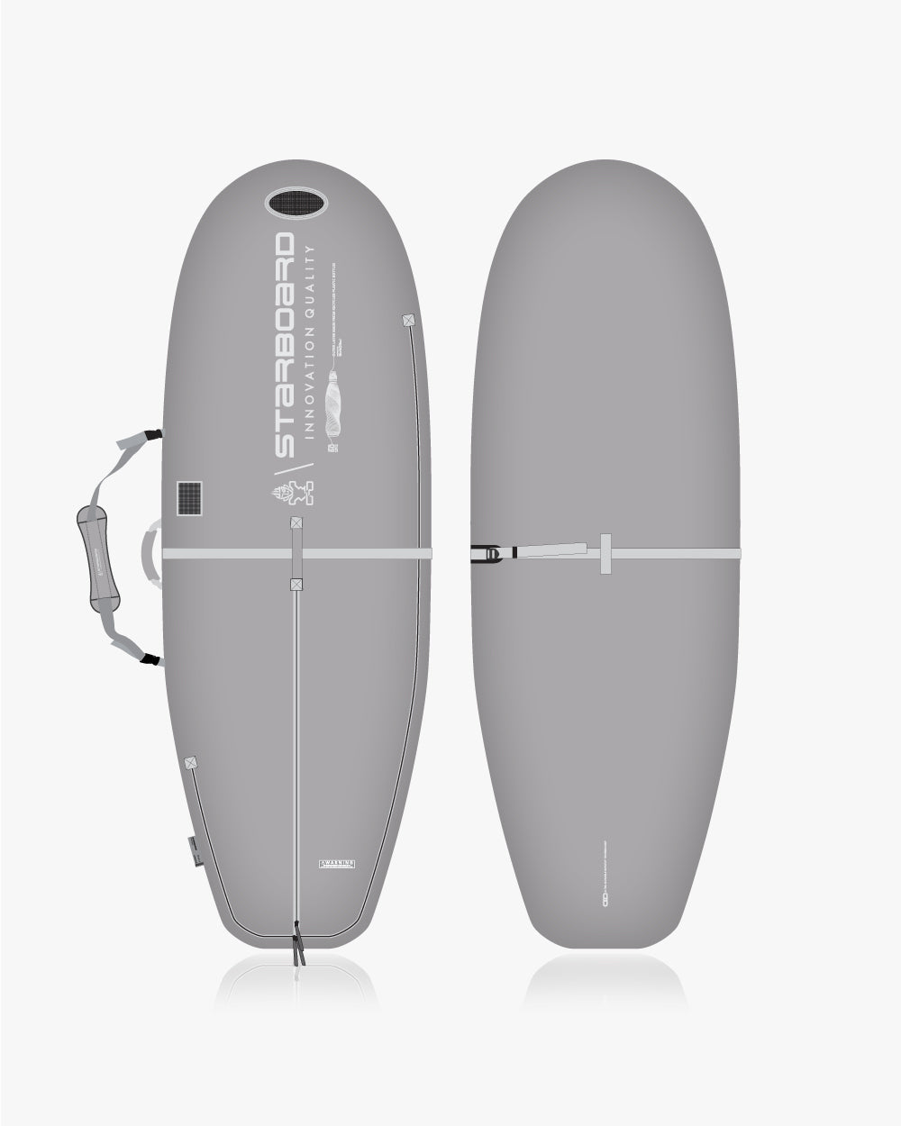 Starboard SUP Bag 8'0 X 31.5 Hyper Nut 2024 product photo