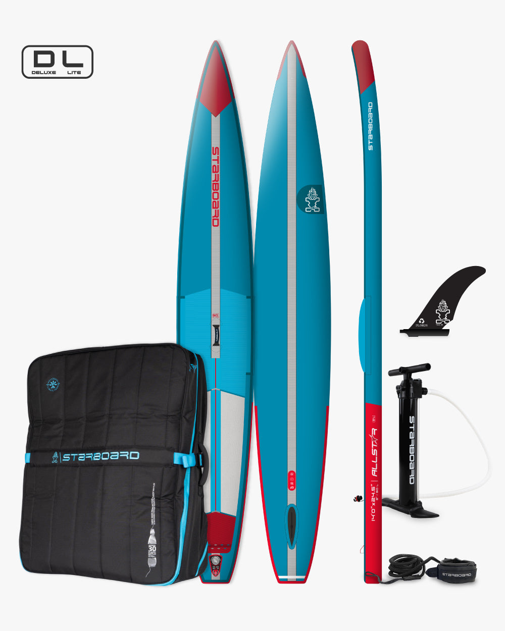 Starboard Inflatable SUP All Star 2025 complete package (2)