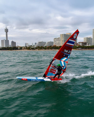 Starboard Windsurf Board Phantom Race 2026 action shot (3)