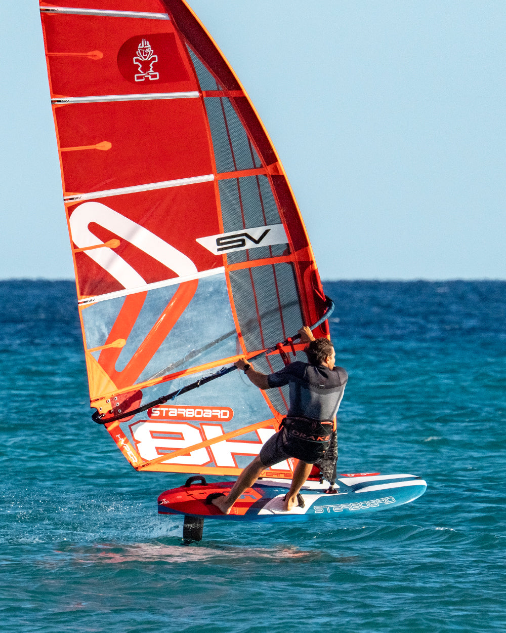 Starboard Windsurf Board X-15 2026 action shot