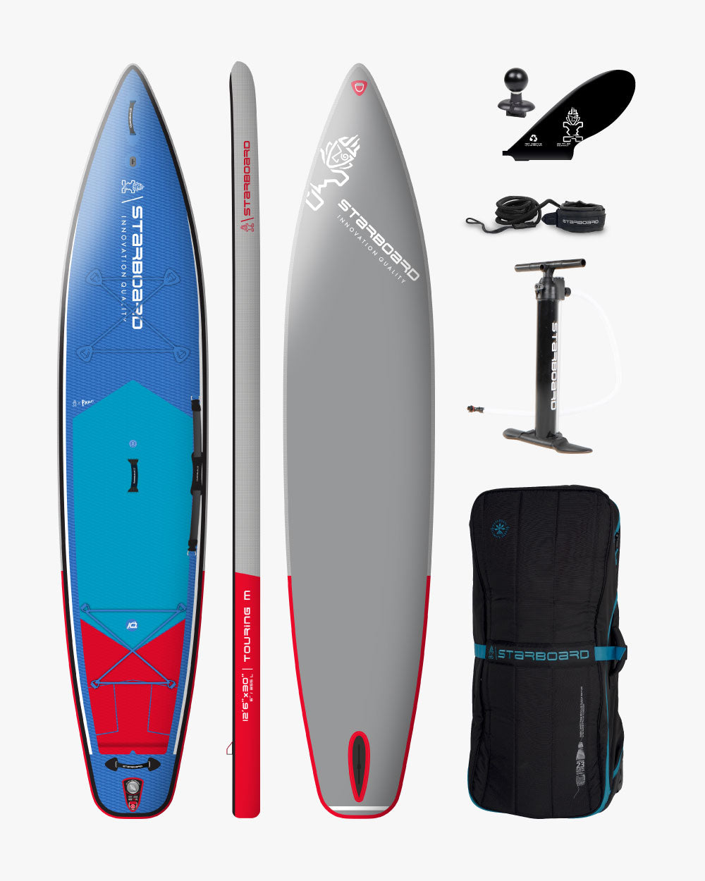 Starboard Inflatable SUP Touring 2024 3D render (2)