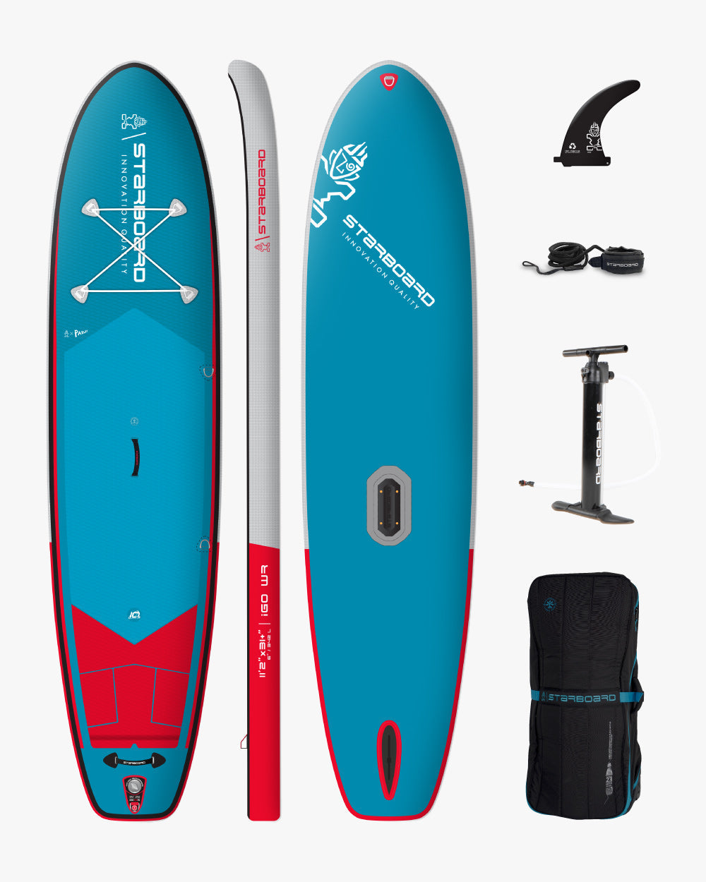 Starboard Inflatable SUP iGO Wing Ready Board 2024 product photo