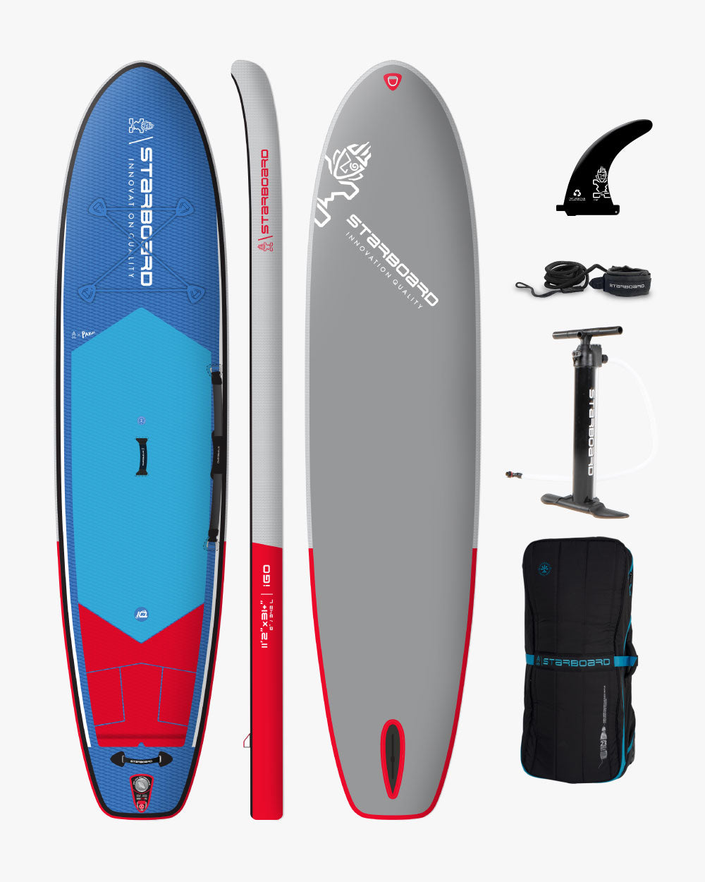 Starboard Inflatable SUP iGO 2024 detail view 2