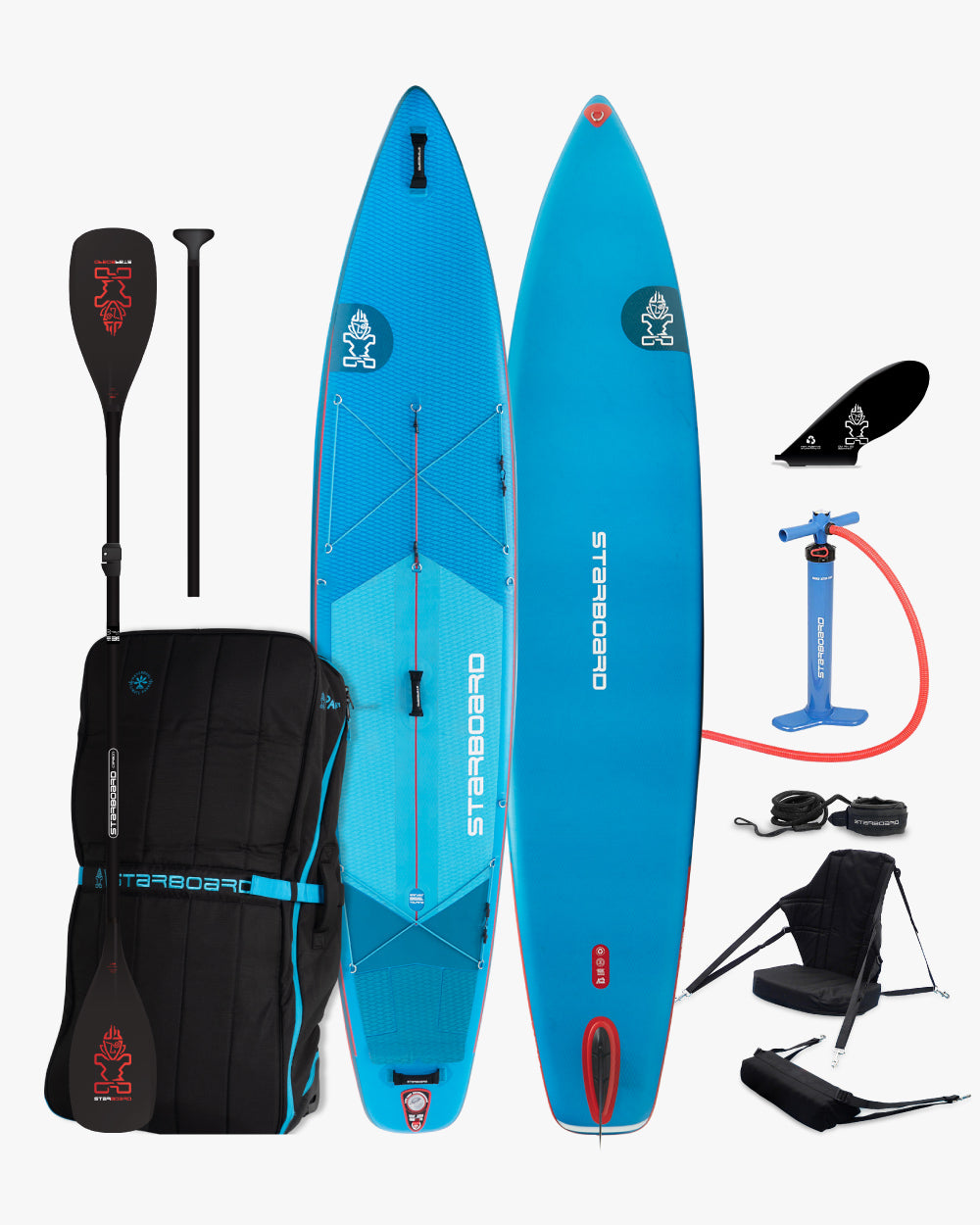 Starboard SUP Accessory Touring Inflatable Board with Kayak Set 2025 complete package (1)