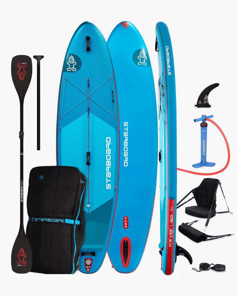 Starboard SUP Accessory iGO Inflatable Board with Kayak Set 2025 complete package