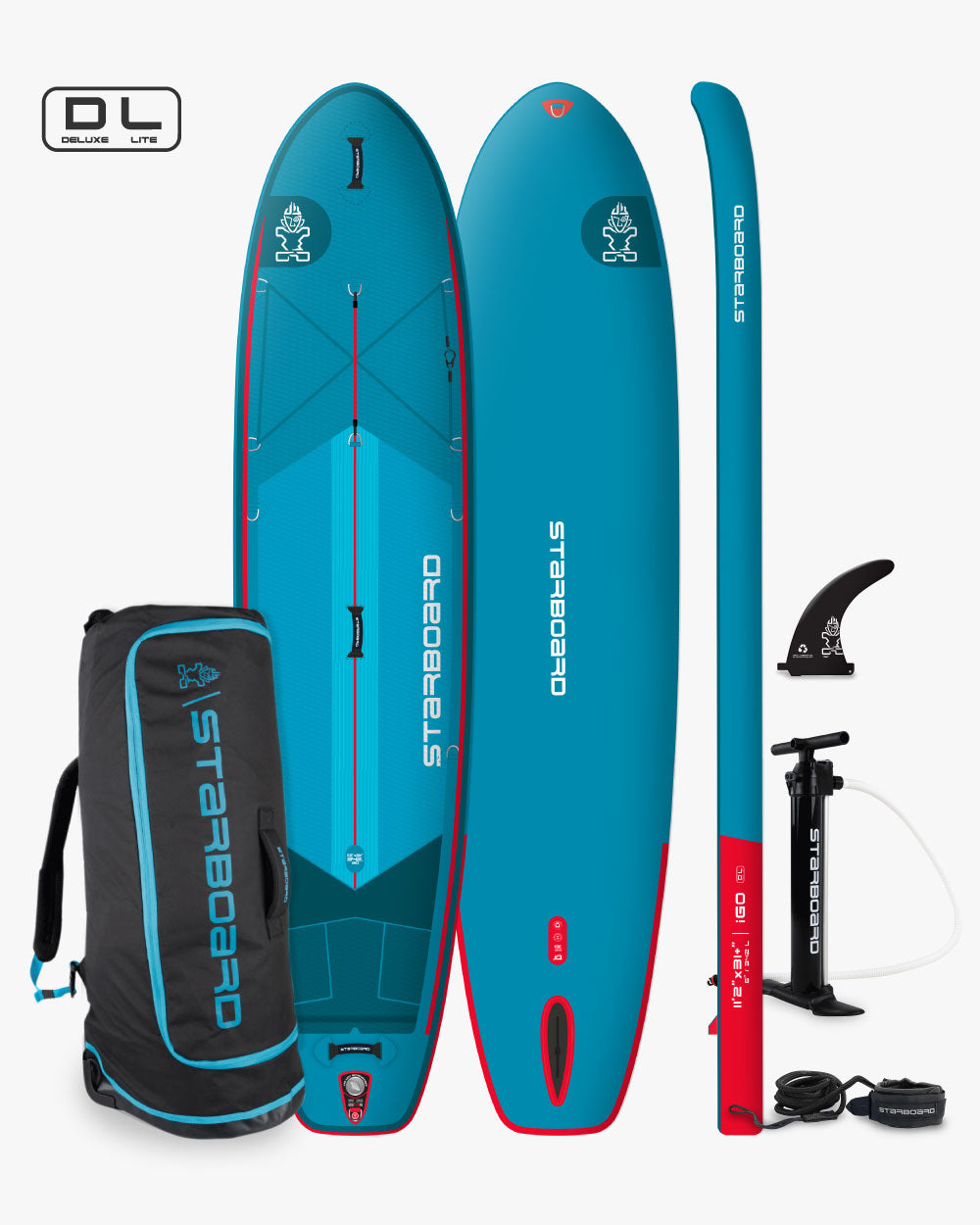 Starboard Inflatable SUP iGO 2025 3D render (2)