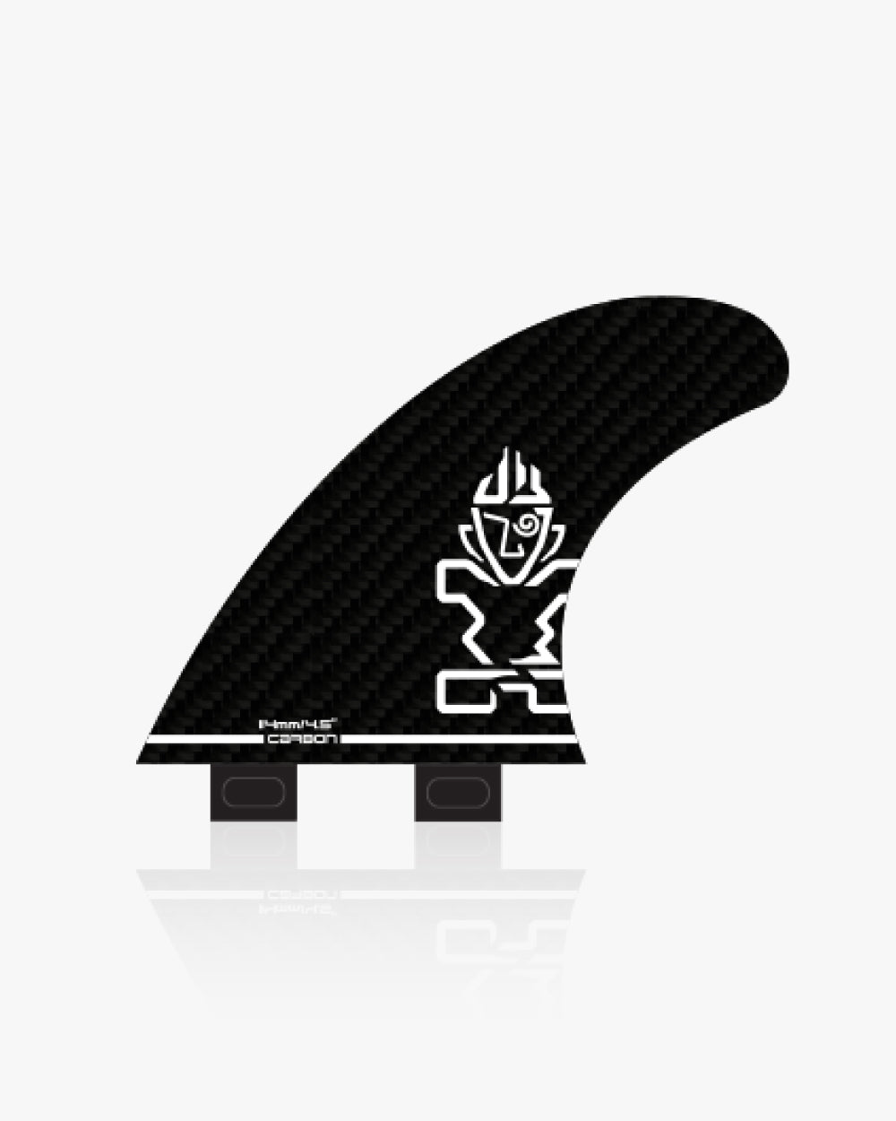 Starboard SUP Fin Surf Side Fins Set - Prepreg Carbon complete package (1)