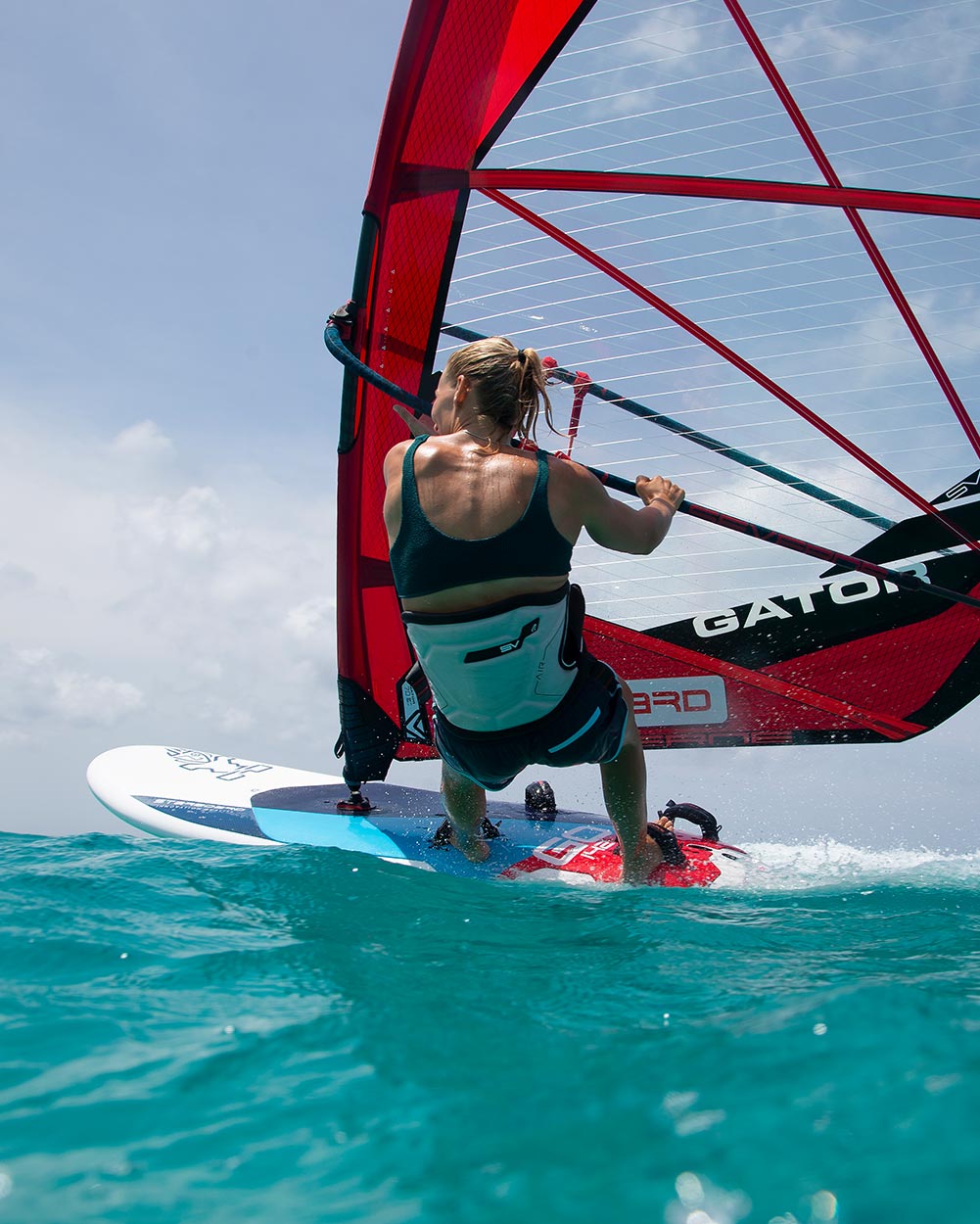 Starboard Windsurf Board GO 2025 action shot (2)