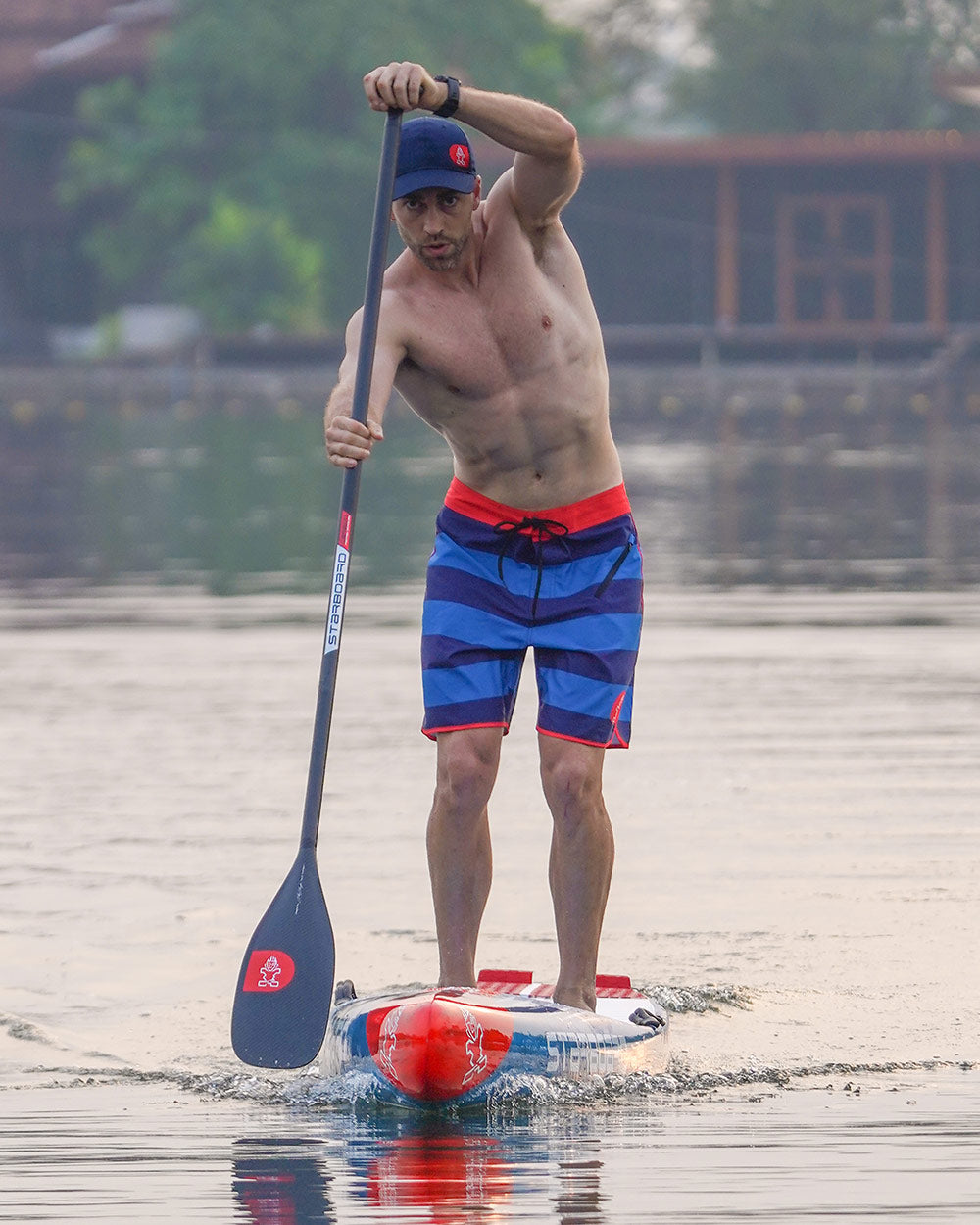 2025 Starboard Men Stripe Boardshorts