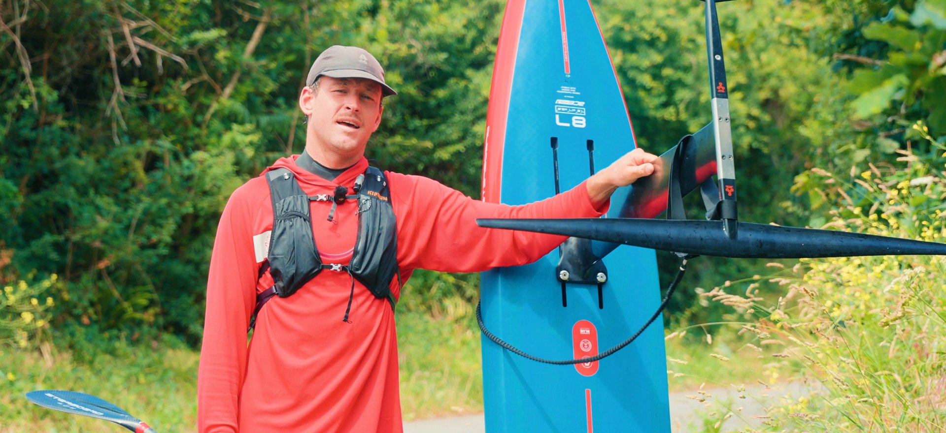 Downwind foiling in Brittany, France | ft. Benoit Carpentier | Ace Foil Lightning