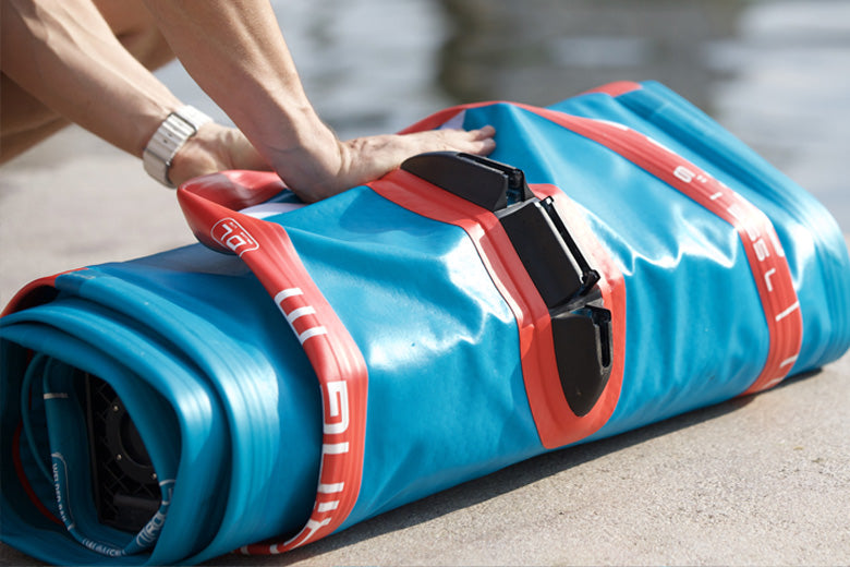 Starboard 2024 SUP Inflatable Paddle Board Feature Deluxe Lite Construction Feature Foldable Drop Fin Box