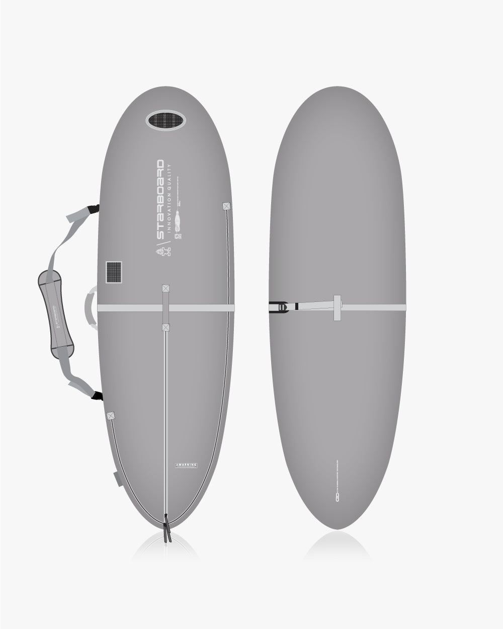 Starboard Foilboard Bag Above 2025 3D render