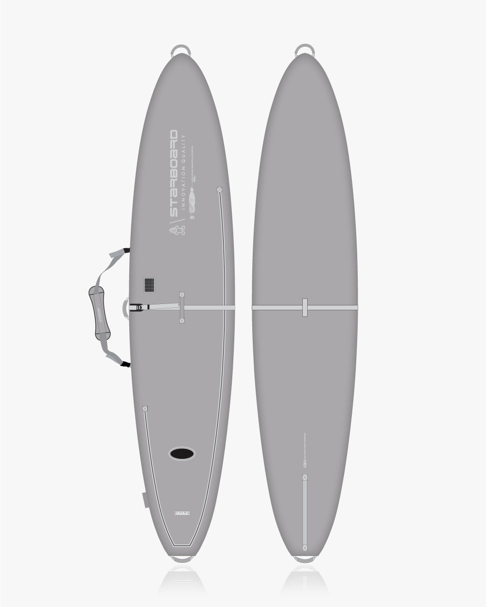 Starboard SUP Travel Bag 12'6 X 30 Generation 2024 3D render