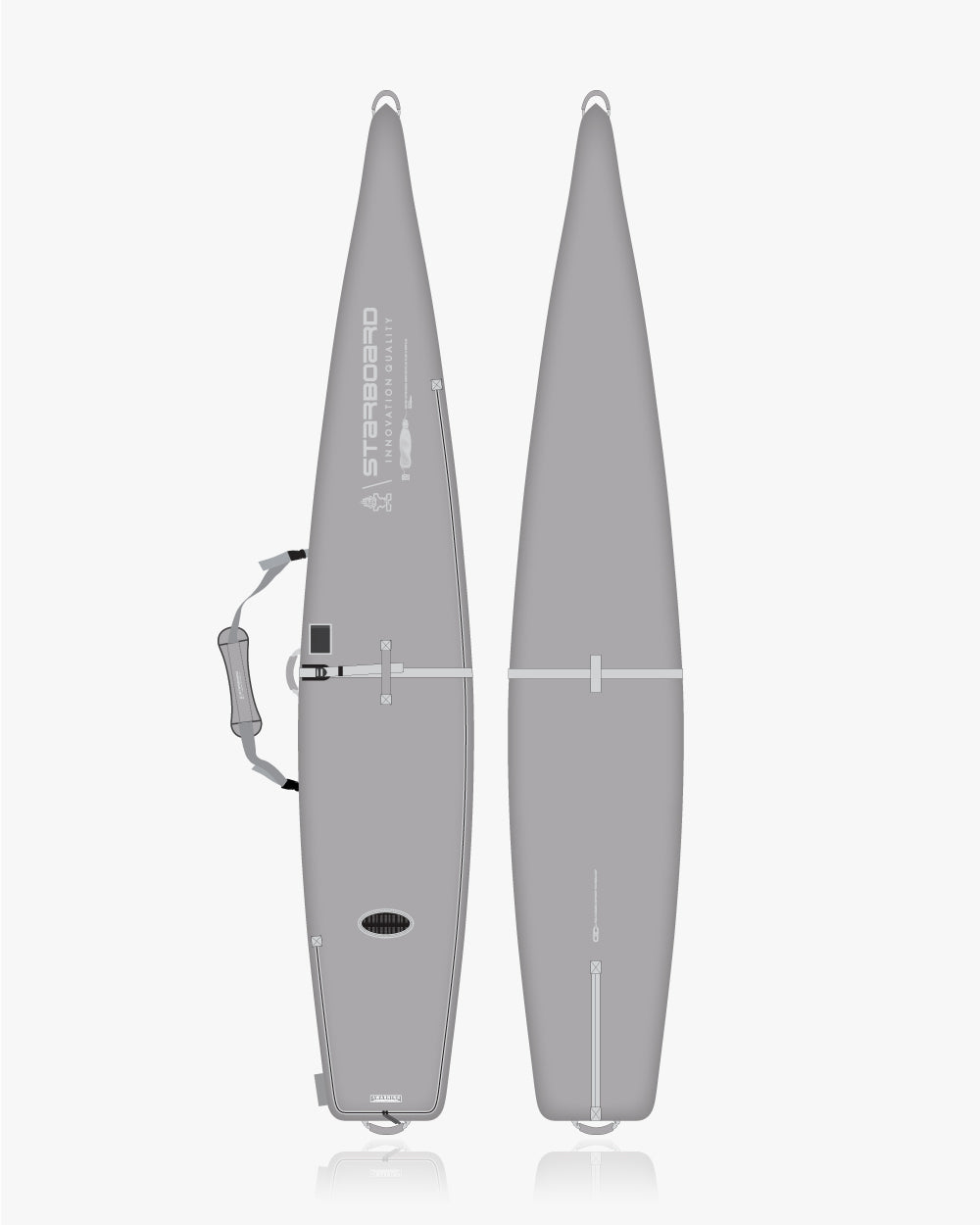 Starboard SUP Bag Travel Bag 12'6 X 28 Water Line 2024 product photo