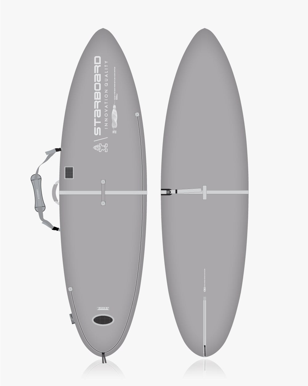 Starboard SUP Bag 9'6 X 27 Gun 2024 product photo