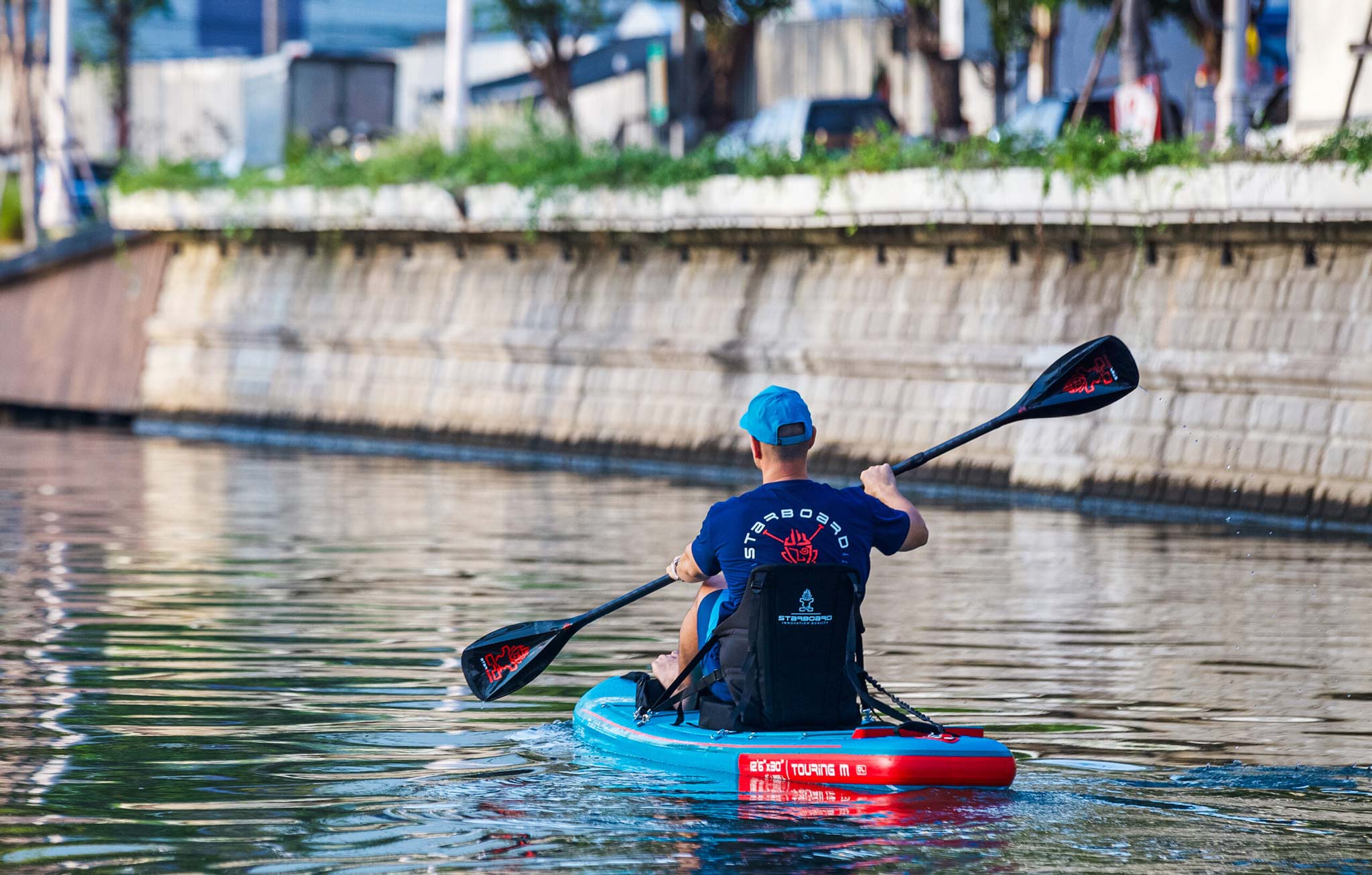 Starboard 2025 SUP Igo Inflatable With Kayak Set