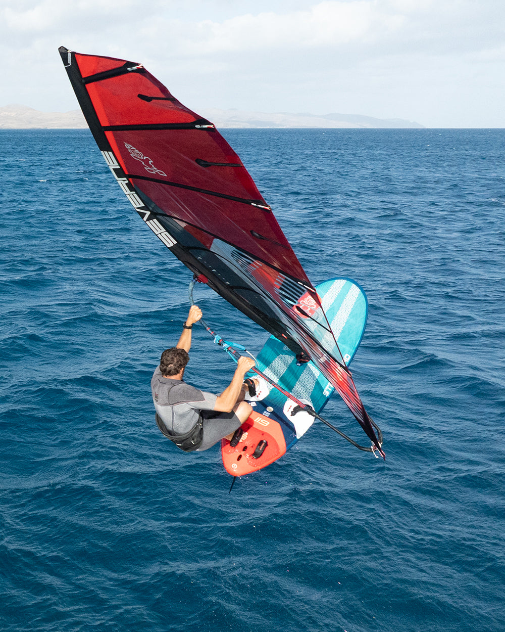 Starboard Windsurf Board Carve 2026 action shot