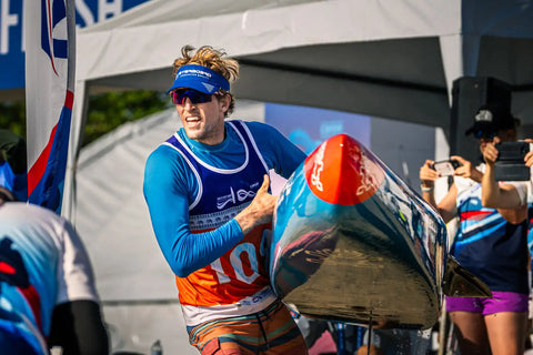 Connor Baxter gets a GOLD and SILVER at the ICF World Championships