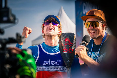 Connor Baxter gets a GOLD and SILVER at the ICF World Championships