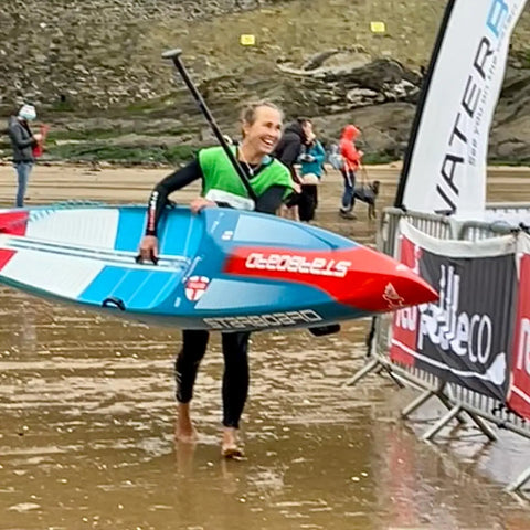 Marie Buchanan Wins SUP the Creek on Gen R