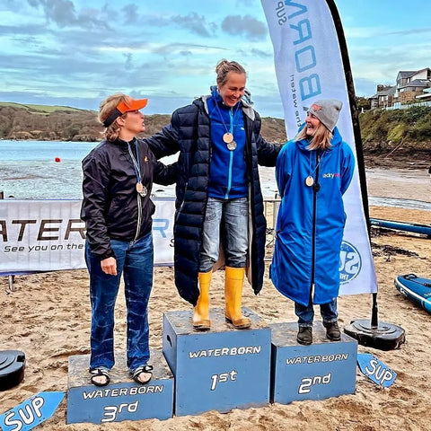 Marie Buchanan Wins SUP the Creek on Gen R