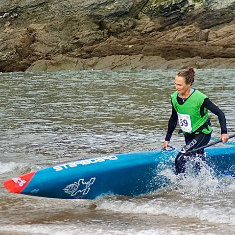 Marie Buchanan Wins SUP the Creek on Gen R