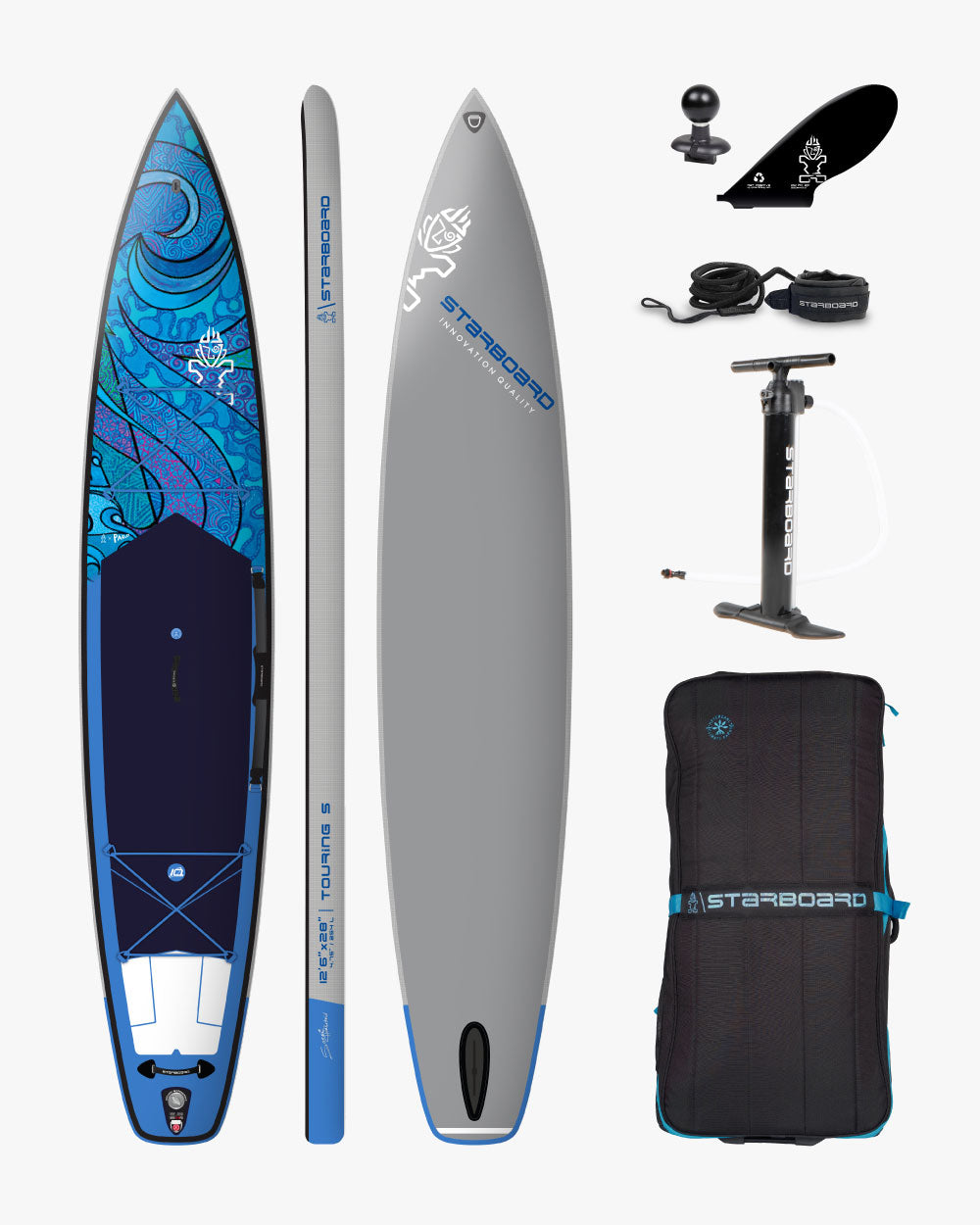 Starboard Inflatable SUP Touring 2024 3D render (1)