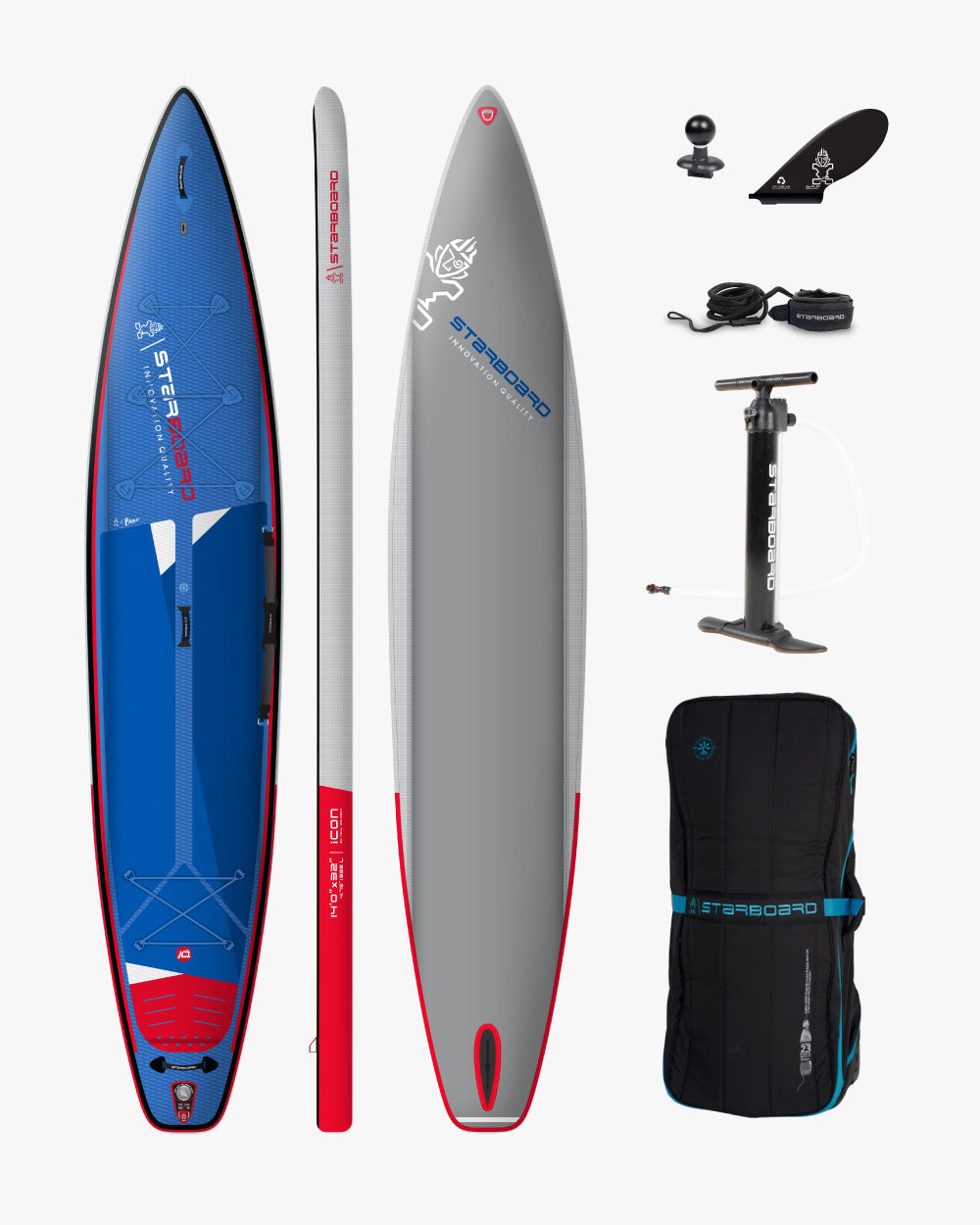 Starboard Inflatable SUP iCON 2024 detail view 2