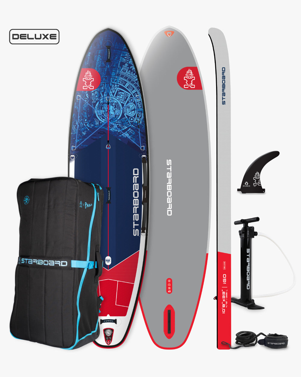 Starboard Inflatable SUP iGO 2025 detail view 3