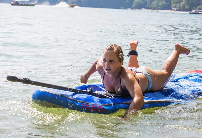 Starboard SUP Double Chamber Technology Safety Flotation