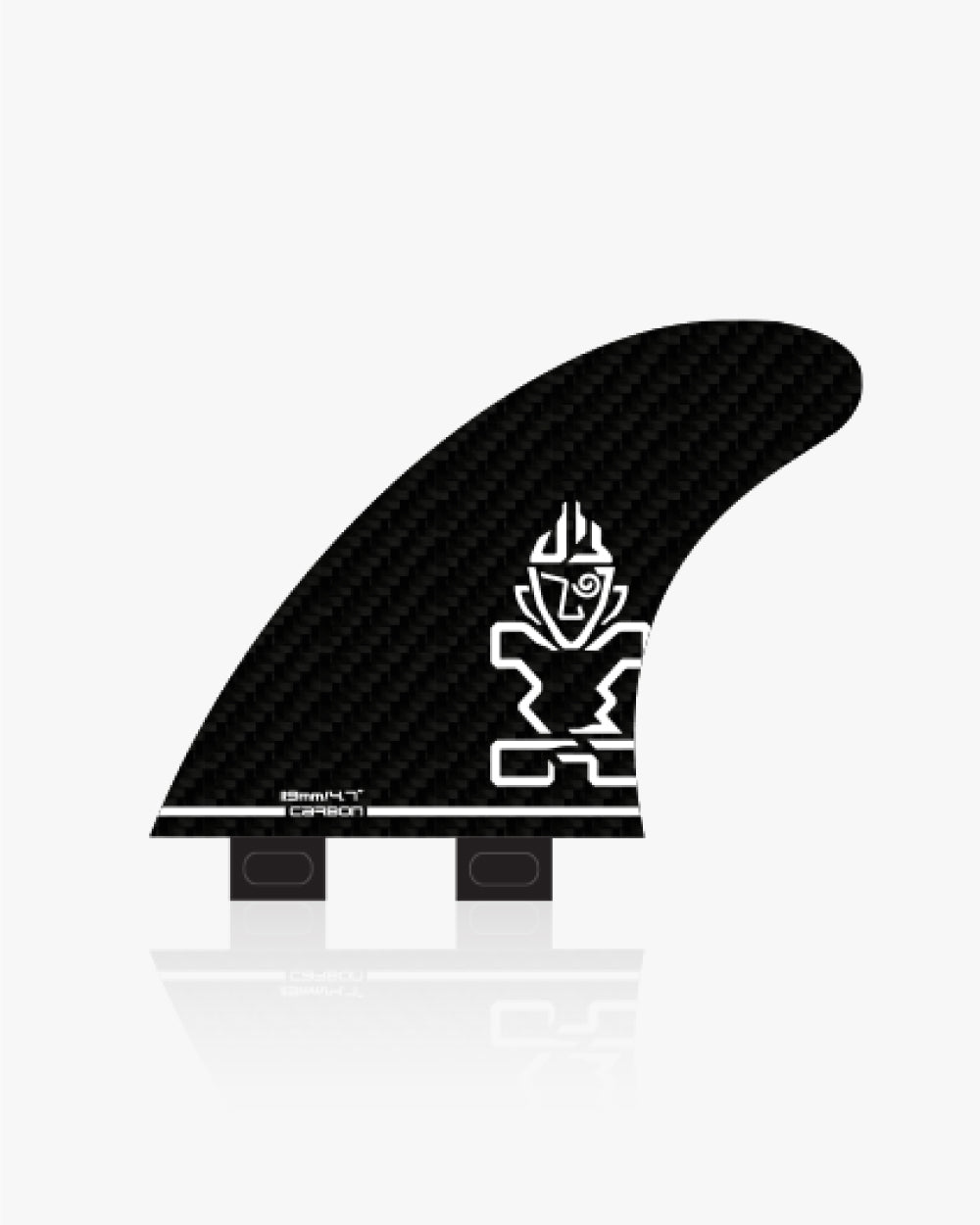 Starboard SUP Fin Surf Side Fins Set - Prepreg Carbon complete package (3)