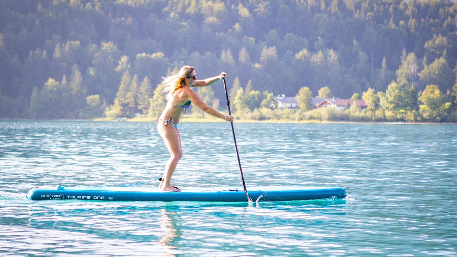 Touring One Inflatable Board with Paddle