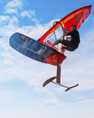Starboard Windsurf Board Foil FreeRide 2025 action shot (4)