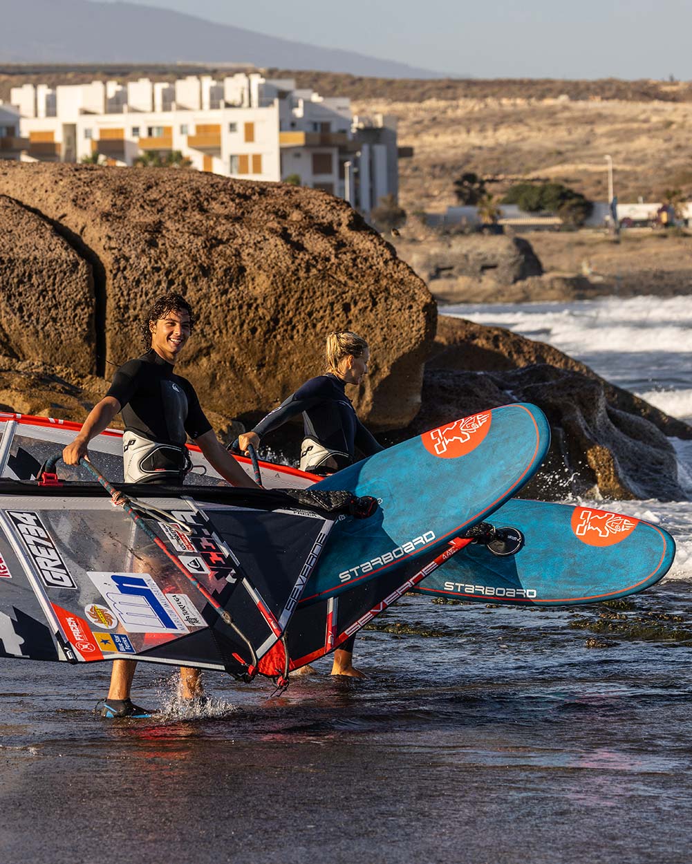 Starboard Windsurf Board iGnite 2025 action shot (3)