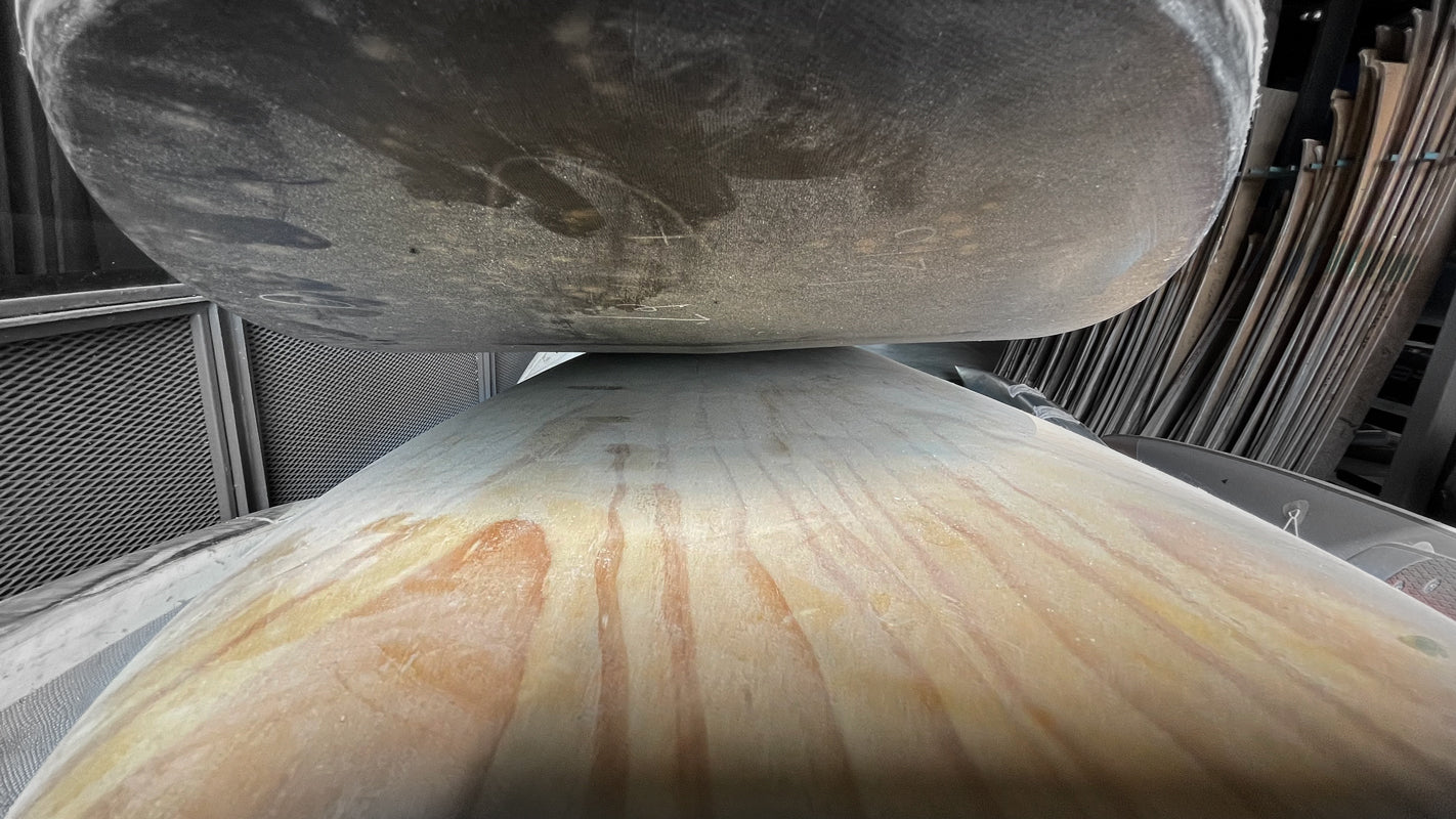Starboard Windsurfing Wood Sandwich Technology Plank