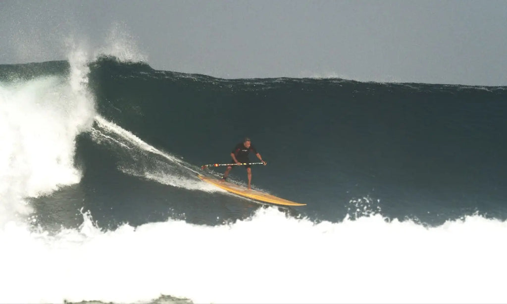 Felipe Pomar SUP surfing Hanalei