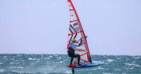 The fastest man in the world on the windfoil: Matteo Iachino