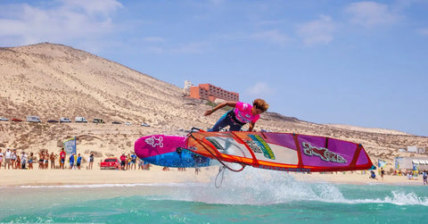 The Starboard Dream Team on the Podium in Fuerteventura