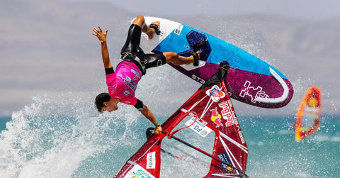The Starboard Dream Team on the Podium in Fuerteventura