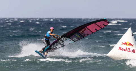 Starboard Slalom riders on top at the PWA Slalom X in Pozo